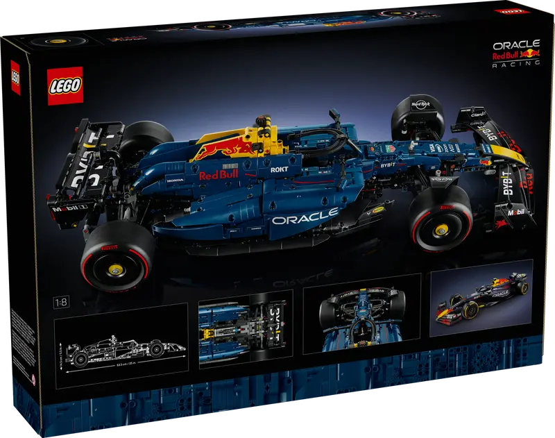 New LEGO Technic Red Bull F1 RB20 Unveiled